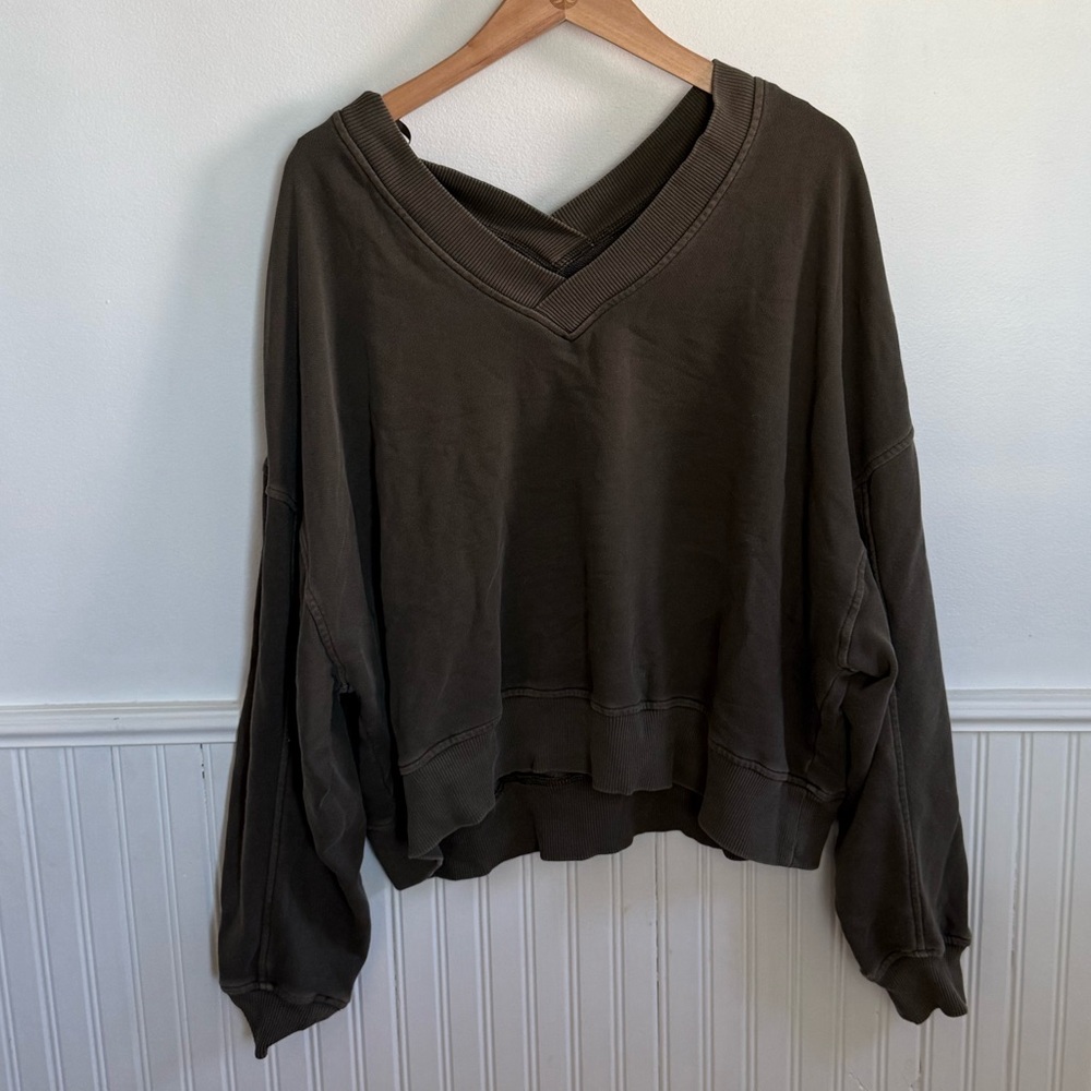 Aerie off the shoulder pullover